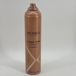 NEW Nexxus Comb Thru Flexible Hold Hairspray Light Hold, 10 oz No Cap